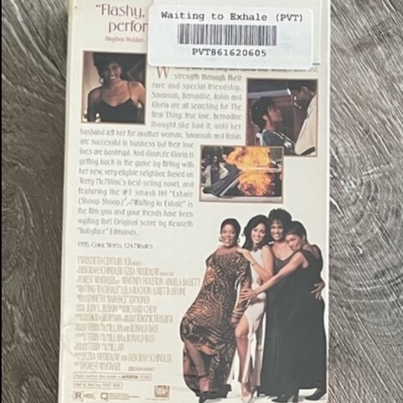 EUC “WaIting To Exhale” movie on VHS. Released in 1995 by 20th Century Fox - Picture 4 of 7